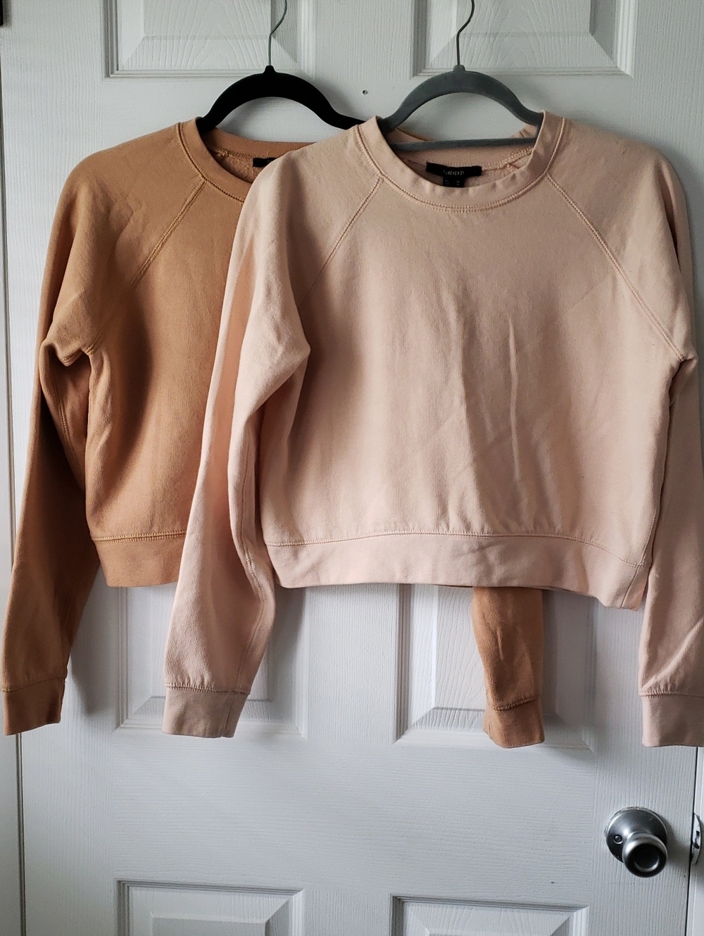 Lot Of 2 Forever 21 Cropped Sweatshirts